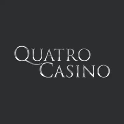 Logo Quatro Casino, bez snímky hry a bez sľubu výhry.