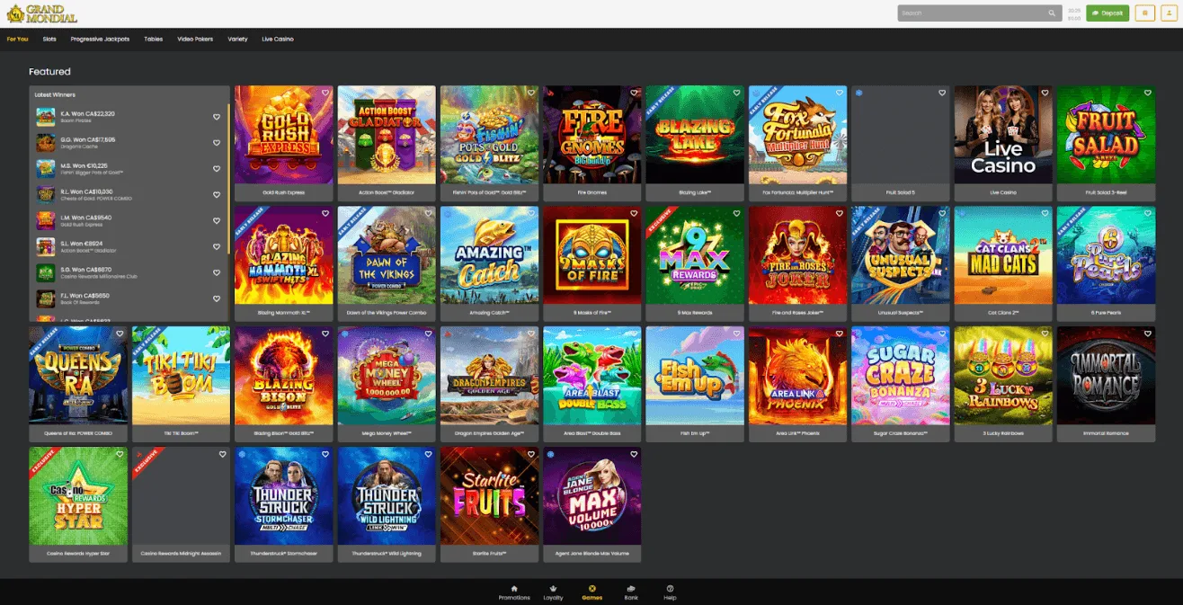 Grand Mondial Casino obrázok 1