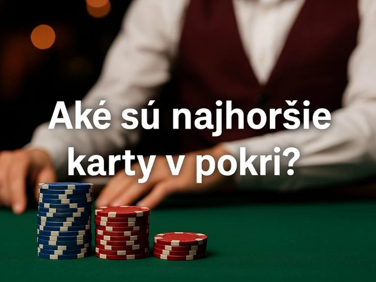 Aké sú najhoršie karty v pokri